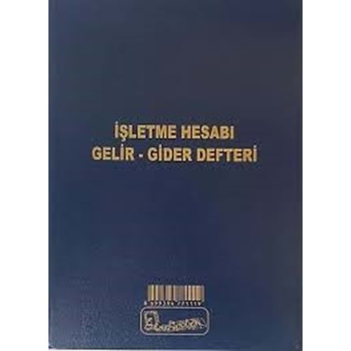 KOCAOLUK GELİR GİDER DEFTERİ A/4 CİLTLİ