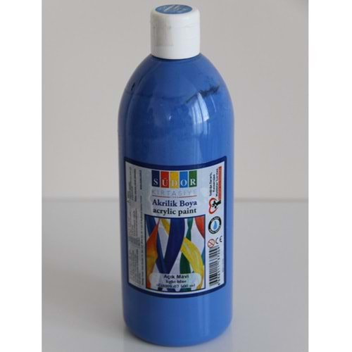 SÜDOR AKRİLİK BOYA 500 ML AÇIK MAVİ-SD1009-07