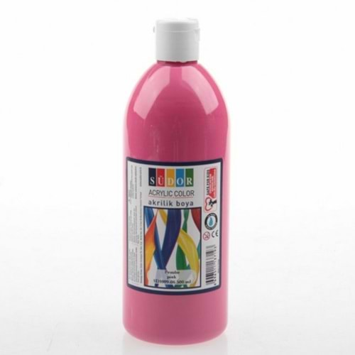 SÜDOR AKRİLİK BOYA 500 ML PEMBE