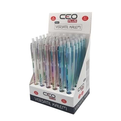 CEO PLUS TOMBİK PASTEL RENKLER 0.7 MM VERSATİL KALEM-CEO-VR0032