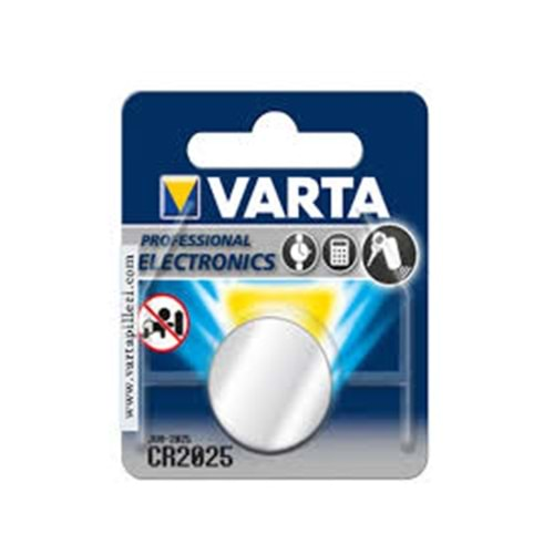 VARTA CR2025 ALKALİN PİL YUVARLAK BÜYÜK