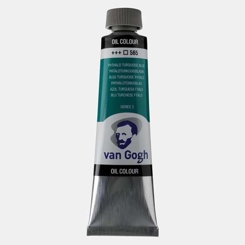 VAN GOGH YAĞLI BOYA T.9 40 ML - PHTHALO TURQUOISE BLUE-565