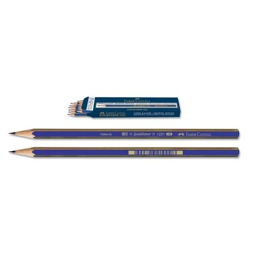 FABER CASTELL GOLDFABER 1221 DERECELİ KURŞUN KALEM 5H