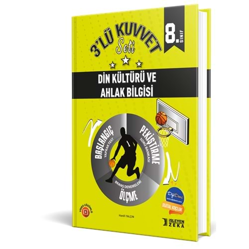 İŞLEYEN ZEKA 8.SINIF DİN KÜLTÜRÜ VE AHLAK BİLGİSİ 3 LÜ KUVVET SETİ-2023