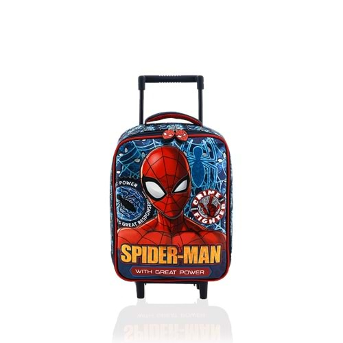 FROCX SPIDERMAN ÇEKÇEKLİ ANAOKUL ÇANTASI BOX GREAT-OTTO-5231