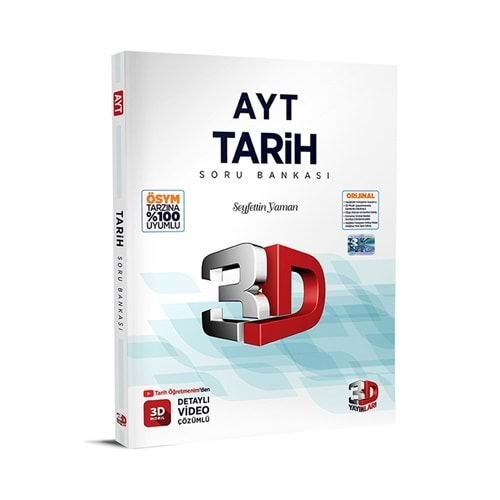 ÇÖZÜM AYT TARİH SORU BANKASI 3D-2024