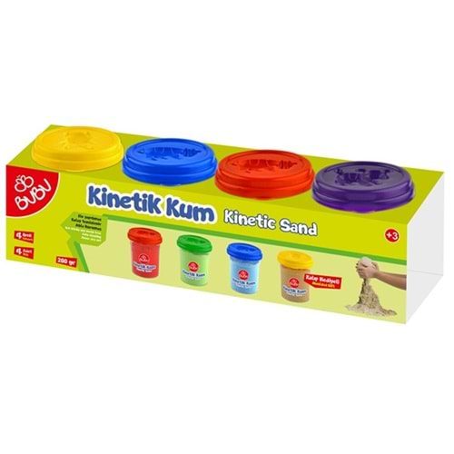 BU-BU KİNETİK KUM 4 LÜ-BUBU-KU0049