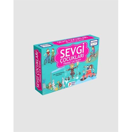 YUVA SEVGİ ÇOCUKLARI OKUMAYI ÇOK SEVİYOR 3-4.SINIF 10 KİTAP TAKIM