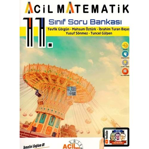 ACİL 11.SINIF MATEMATİK SORU BANKASI-2023