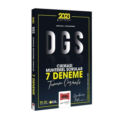 YARGI DGS 2023 ÇIKMASI MUHTEMEL SORULAR TAMAMI ÇÖZÜMLÜ 7 DENEME