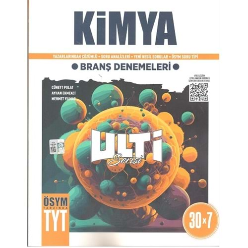 BES TYT KİMYA ULTİ SERİSİ 30*7 BRANŞ DENEMELERİ-2024