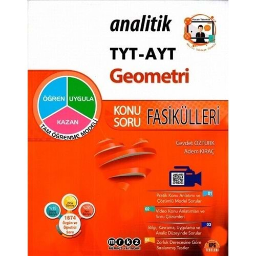 MERKEZ TYT-AYT- GEOMETRİ KONU SORU FASİKÜLLERİ-2025