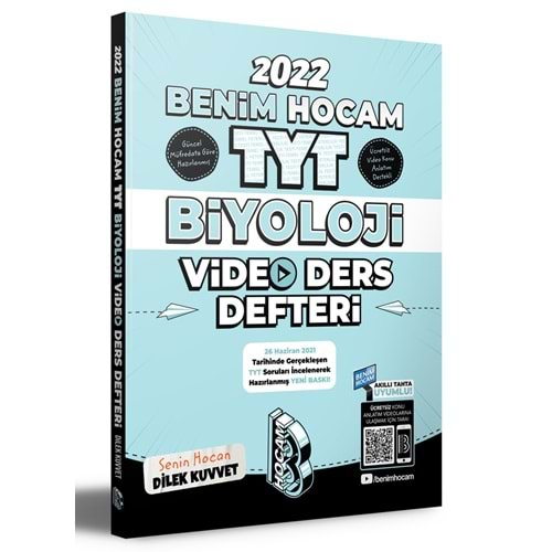 BENİM HOCAM TYT BİYOLOJİ VİDEO DERS DEFTERİ-2022