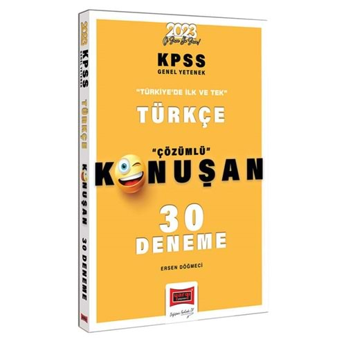 YARGI 2023 KPSS GENEL YETENEK TÜRKÇE TAMAMI ÇÖZÜMLÜ KONUŞAN 30 DENEME