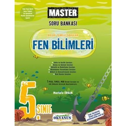 OKYANUS 5.SINIF MASTER FEN BİLİMLERİ SORU BANKASI