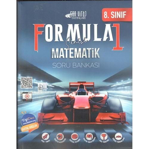 SON VİRAJ 8.SINIF MATEMATİK FORMULA-1 SORU BANKASI-2025