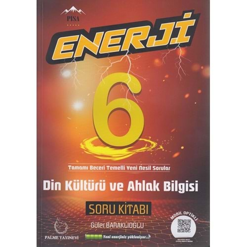 PALME 6.SINIF ENERJİ DİN KÜLTÜRÜ VE AHLAK BİLGİSİ SORU KİTABI