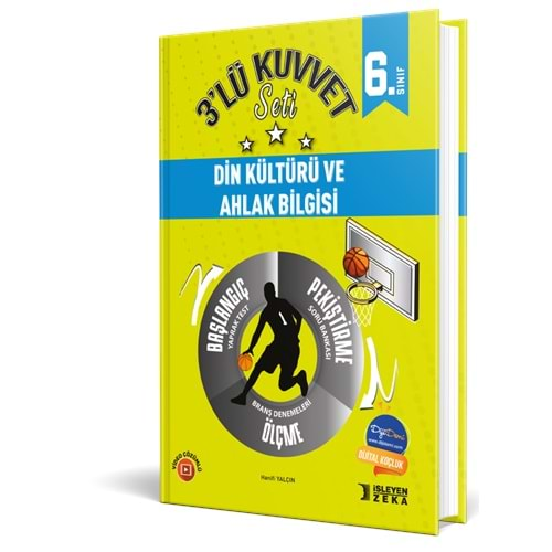 İŞLEYEN ZEKA 6.SINIF DİN KÜLTÜRÜ 3 LÜ KUVVET SETİ-2023