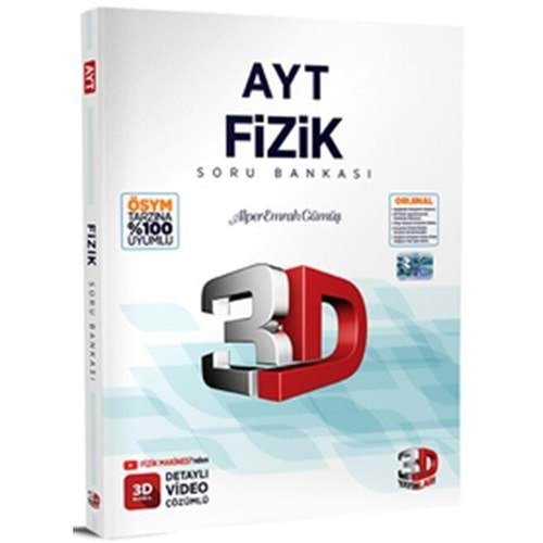 ÇÖZÜM AYT FİZİK SORU BANKASI 3D-2025