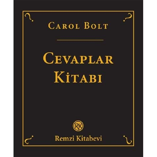 CEVAPLAR KİTABI-CAROL BOLT-REMZİ KİTABEVİ