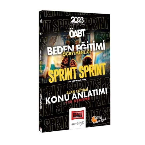 YARGI 2023 KPSS ÖABT SPRİNT BEDEN EĞİTİMİ ÖĞRETMENLİĞİ KONU ANLATIMI+10 DENEME