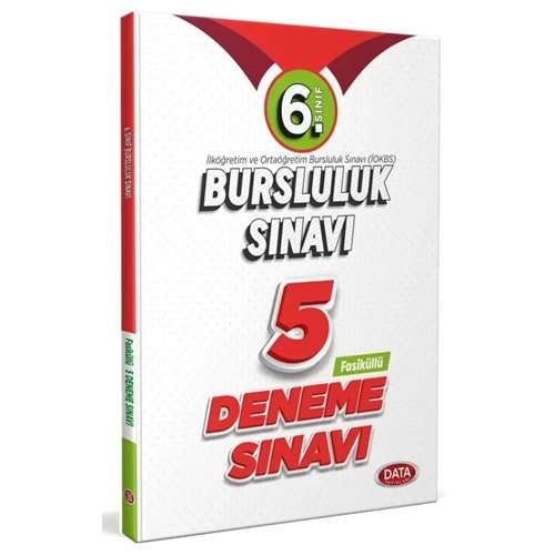 DATA 6.SINIF BURSLULUK SINAVI FASİKÜLLÜ 5 DENEME SINAVI