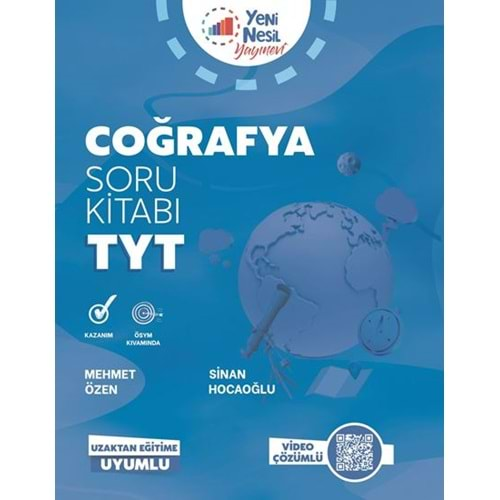 YENİ NESİL TYT COĞRAFYA SORU KİTABI-UZAKTAN EĞİTİME UYUMLU