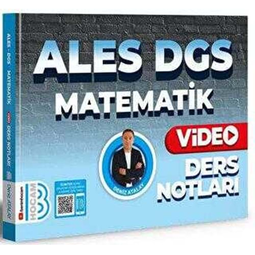 BENİM HOCAM ALES-DGS MATEMATİK VİDEO DERS NOTLARI-2024