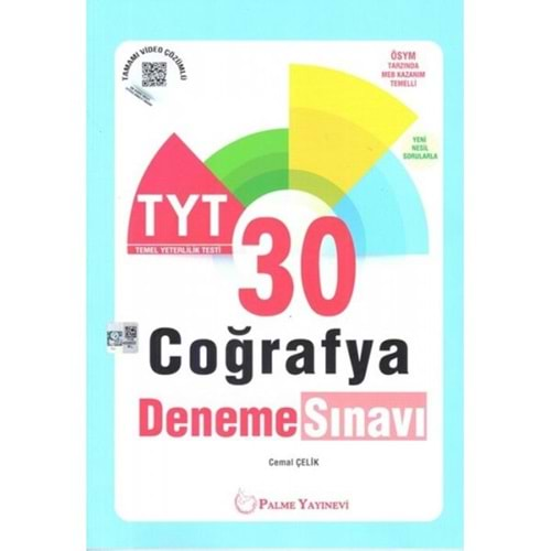 PALME TYT COĞRAFYA 30 DENEME SINAVI