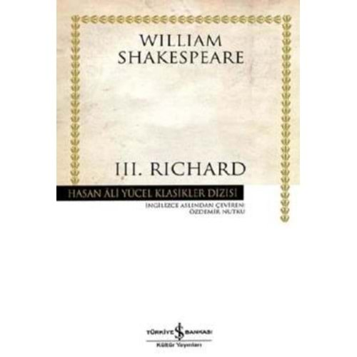 III.RICHARD-WILLIAM SHAKESPEARE-İŞ BANKASI