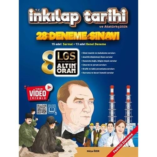 ALTIN ORAN 8.SINIF İNKILAP TARİHİ 28 DENEME SINAVI