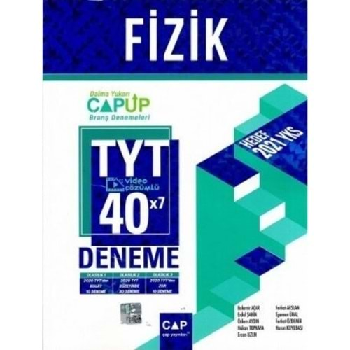 ÇAP TYT UP DENEME FİZİK (40*7) - 2022