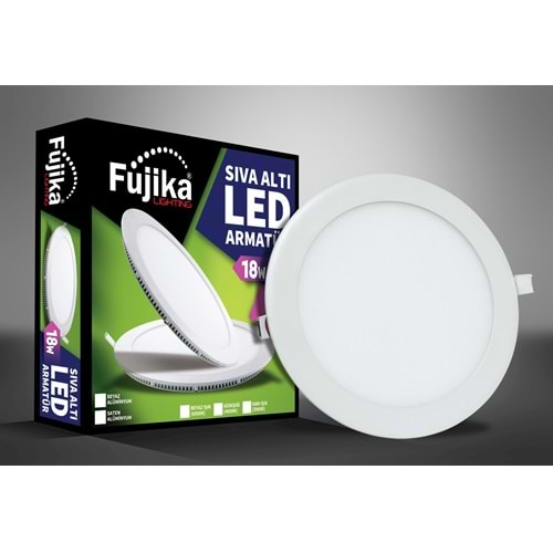 FUJİKA FLP104 LED PANEL BEYAZ 18W YUVARLAK