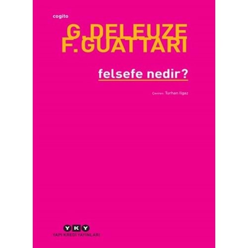 FELSEFE NEDİR?GİLLES DELEUZE-YAPI KREDİ YAYINALRI