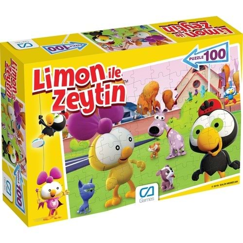 CA GAMES LİMON İLE ZEYTİN PUZZLE 100 PARÇA-CA.5084