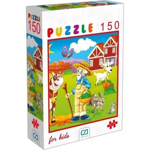 CA GAMES ÇİFTLİK PUZZLE 150 PARÇA 34*24 CM-CA.6102