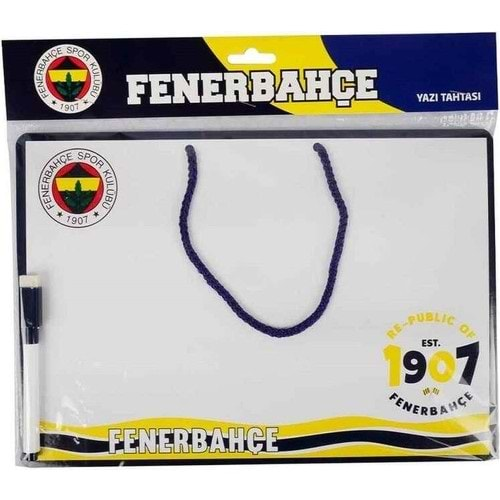 TİMON FENERBAHÇE YAZI TAHTASI KÜÇÜK + SİLGİLİ TAHTA KALEMİ