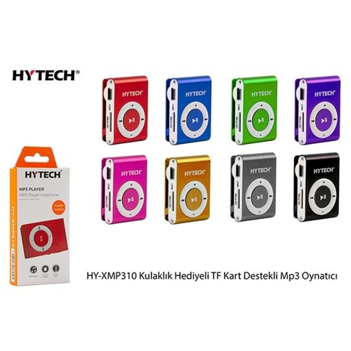 HYTECH HY-XMP310 MP3 PLAYER GRİ - KULAKLIK HEDİYELİ