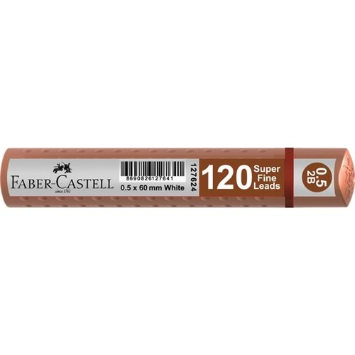 FABER CASTELL GRİP MİN 0.5 2B 60 MM 120 Lİ ROSE