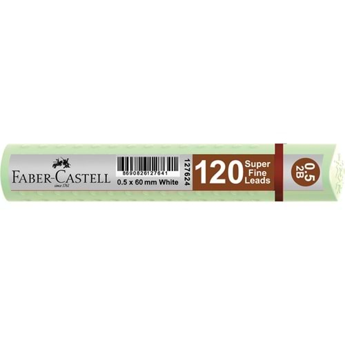 FABER CASTELL GRİP MİN 0.5 2B 60 MM 120 Lİ PASTEL YEŞİL