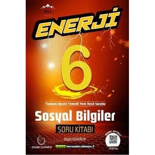 PALME 6.SINIF ENERJİ SOSYAL BİLGİLER SORU KİTABI