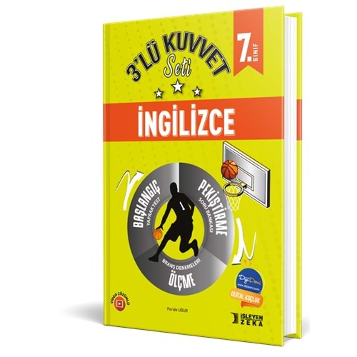 İŞLEYEN ZEKA 7.SINIF İNGİLİZCE 3 LÜ KUVVET SETİ-2024