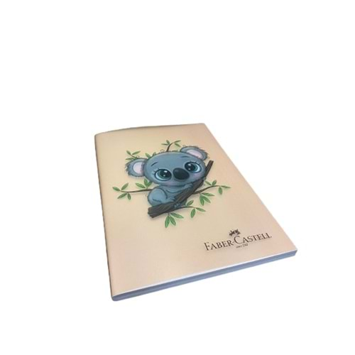 FABER CASTELL KOALA DEFTER A5 80 YAPRAK KARELİ-80/4