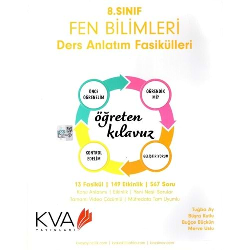 KORAY VAROL 8.SINIF FEN BİLİMLERİ DERS ANLATIM FASİKÜLLERİ