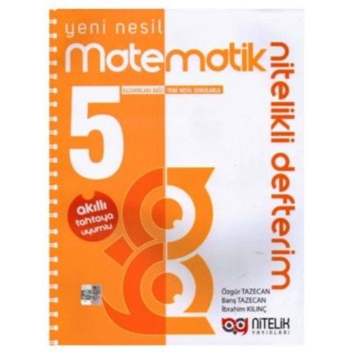 NİTELİK 5.SINIF MATEMATİK NİTELİKLİ DEFTERİM