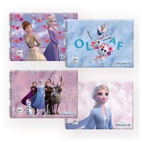 KESKİN COLOR FROZEN 2 17*25 15 YAPRAK RESİM DEFTERİ