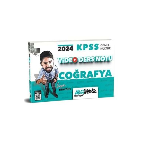 HOCAWEBDE KPSS 2024 GENEL KÜLTÜR COĞRAFYA VİDEO DERS NOTU