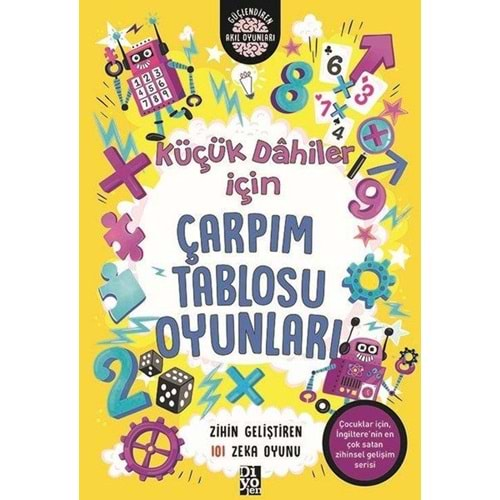 KÜÇÜK DAHİLER İÇİN ÇARPIM TABLOSU OYUNLARI-GARETH MOORE-DİYOJEN YAYINCILIK