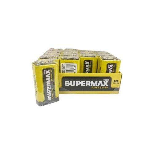 SUPERMAX 9 WOLT PİL