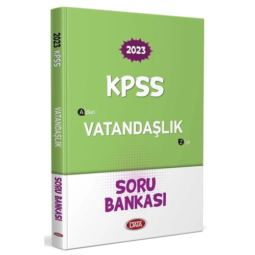 DATA KPSS 2023 VATANDAŞLIK SORU BANKASI